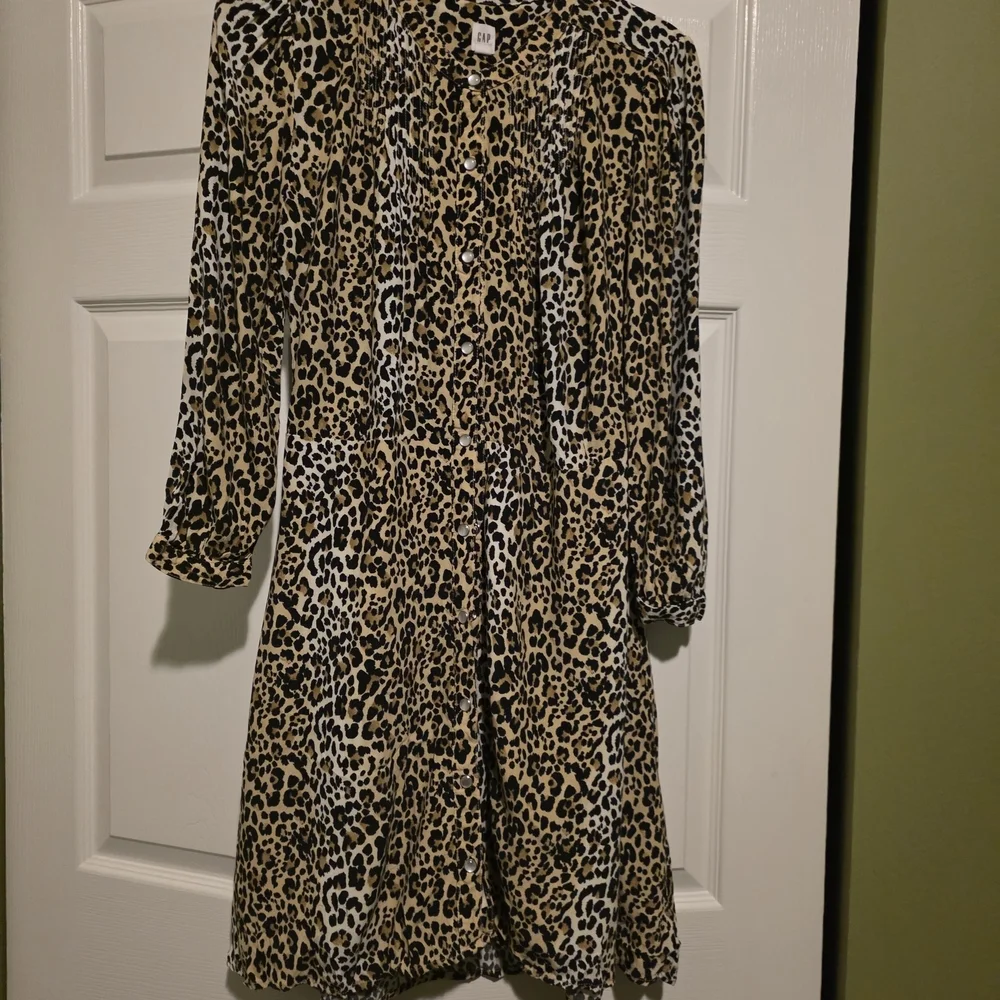 Gap Leopard Print Women's Dress